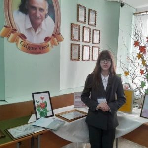 Expoziția de Arte Plastice a elevei clasei a VI-a „A”, Lavric Larisa