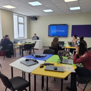 Laboratorul digital din cadrul Liceului Teoretic „Grigore Vieru”