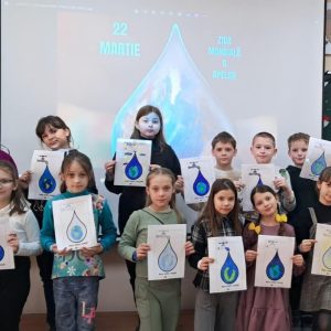 22 martie – Ziua mondială a apei – „Apa e izvorul vieții!”, aceasta au demonstrat elevii liceului în cadrul activității! Bravo!!!