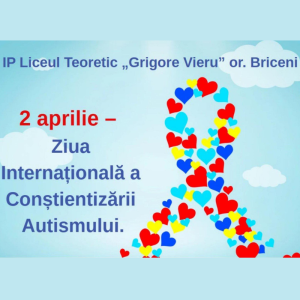 2 aprilie – Ziua Internațională de Conștientizare a Autismului